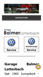 Mobile Screenshot of garage-balmer.ch